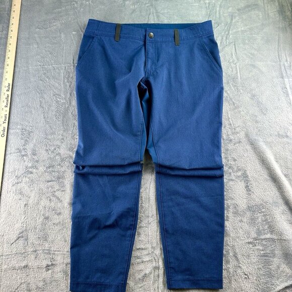 UNDER ARMOUR STORM1 Enduro Elite Pants Women's Size 10 Blue Flat Front W-16.75" - Picture 9 of 16